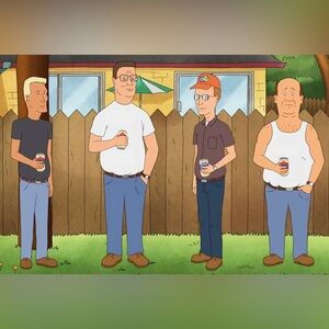 50 Pack King of the Hill Stickers